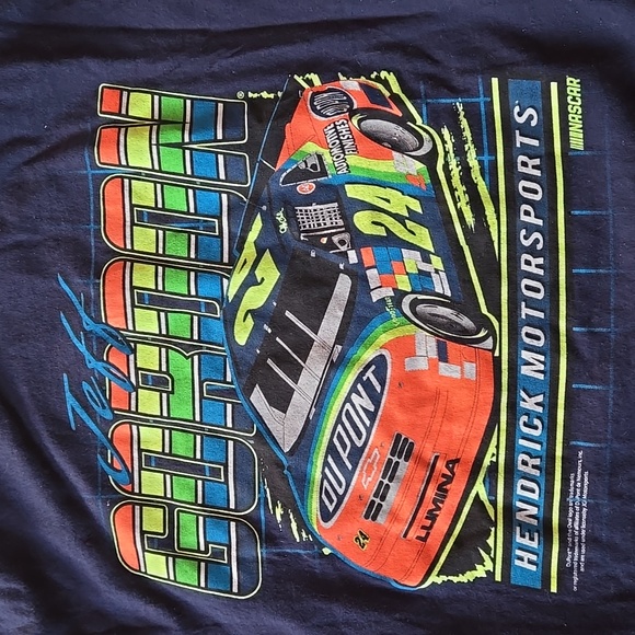 Nascar Vintage Hendrick Motorsports Jeff Gordon Dupont Lumina T-shirt Large - Picture 2 of 8